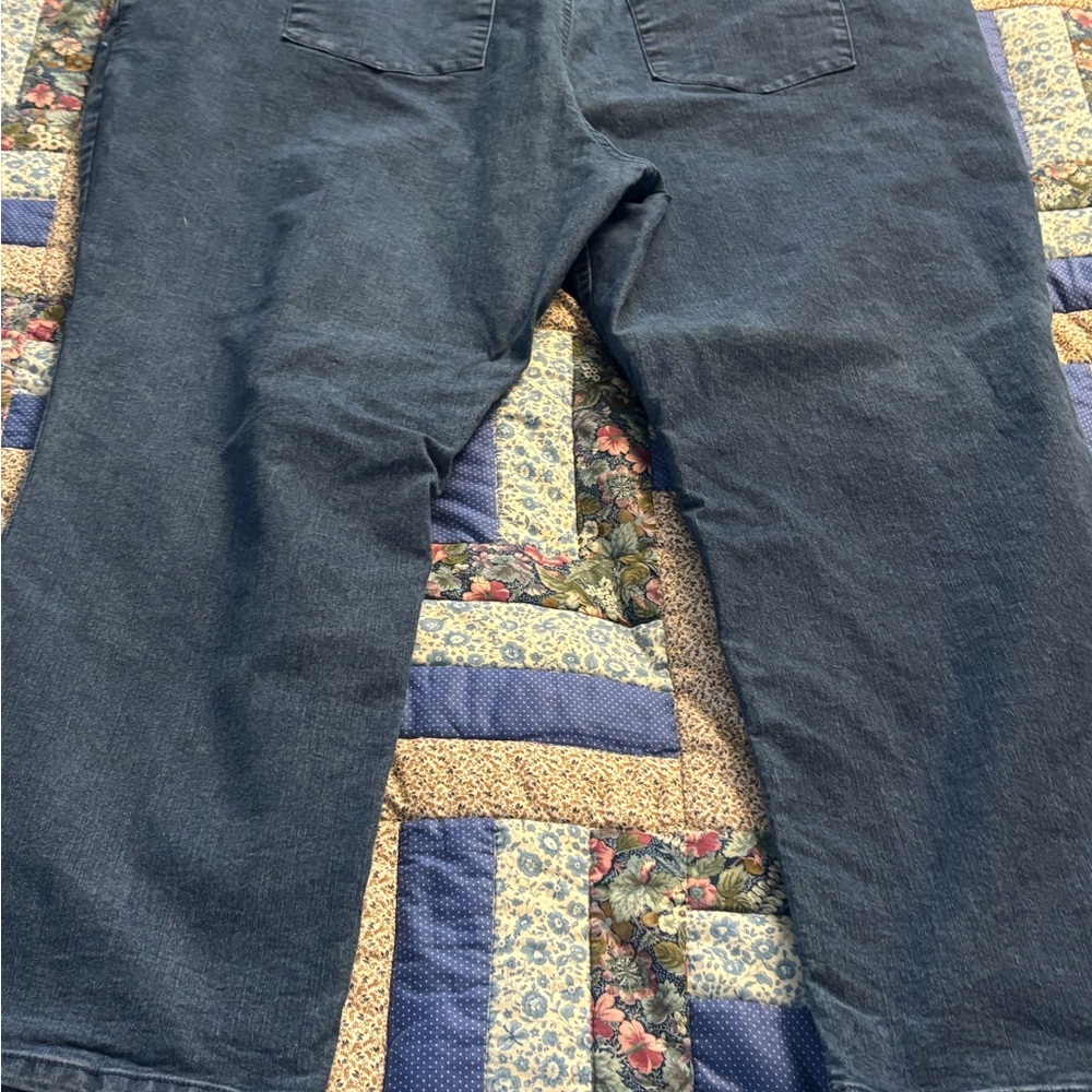 Woman within  Blue Denim Jeans size 30